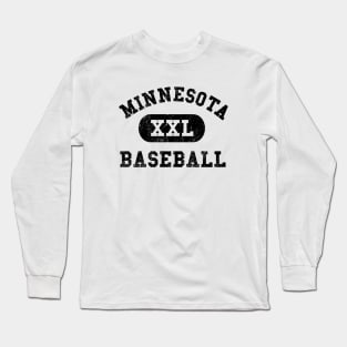 Minnesota Baseball V Long Sleeve T-Shirt